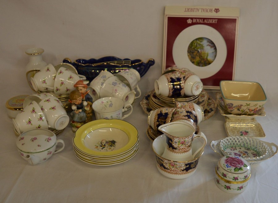 Various ceramics including part tea services etc