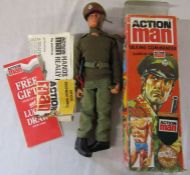 An original vintage boxed Palitoy made Action Man 'talking commander' figure