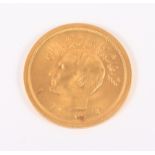 A Persian Pahlavi gold coin