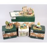 A limited edition Lilliput Lane model, "Appleby Fair", L2490 number 985/2000, complete with box