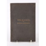 Florence Nightingale: "Notes on Nursing", pub Hanson 1860 (pages holed)