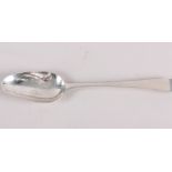 A Georgian silver bottom marked tablespoon, 1.1oz troy approx