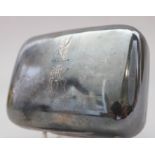 A Victorian silver soap box by Asprey, 4.5oz troy approx