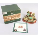 Two limited edition Lilliput Lane model, 'Gypsy Encampment at Appleby Fair', L2596 number 578/1250
