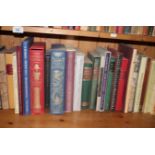 A number of Folio Society books and other general literature, poetry etc