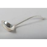 An Old English bead pattern soup ladle, 9oz troy approx