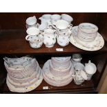 A Villeroy and Boch "Petite Fleur" pattern part combination service