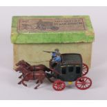 A Johillco miniature stage coach, "Correct Model of a Wild West Stage Coach", in original box