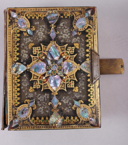 A 19th century carte de visite album with inset abalone and gilt borders, a 1930s photograph - Image 2 of 14