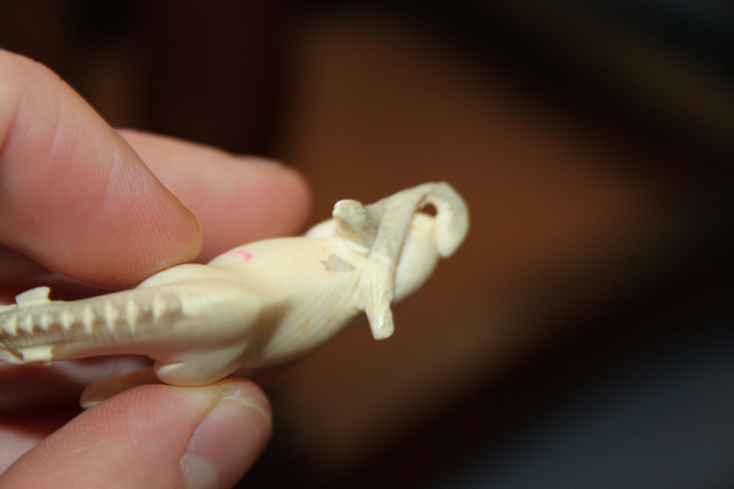 A number of carved ivory Emperor's horses, one on hardwood stand - Image 4 of 11