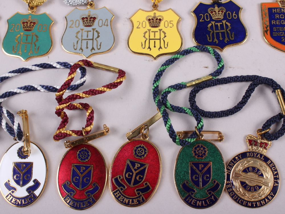 A collection of Henley Regatta badges, spanning years 1968-2008, fifty-two approx - Image 13 of 16