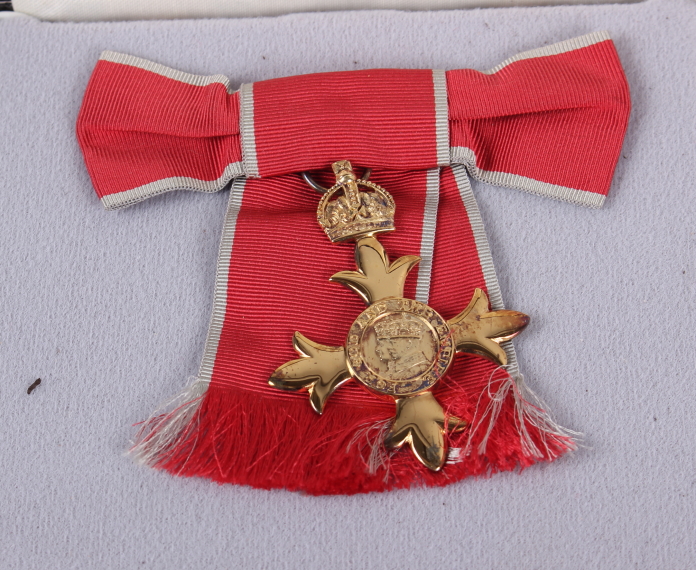 An OBE and Imperial Service medal, presented to Miss Thayer - Image 2 of 9