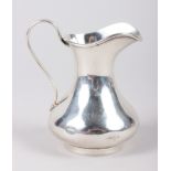 A silver milk jug, 3oz troy approx