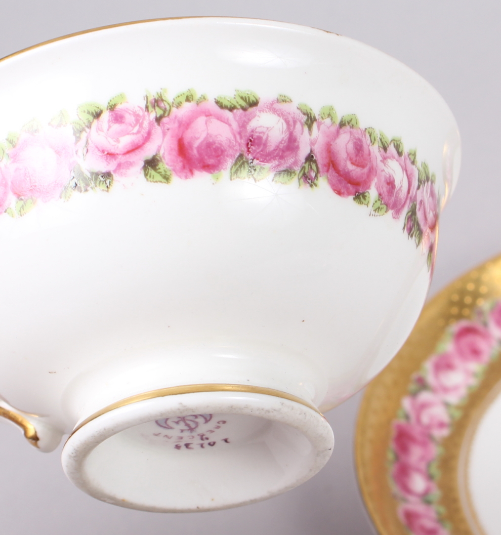 A Royal Worcester cabinet cup and saucer, painted fruit, by T Lockyer (chip to rim) and two other - Image 17 of 24