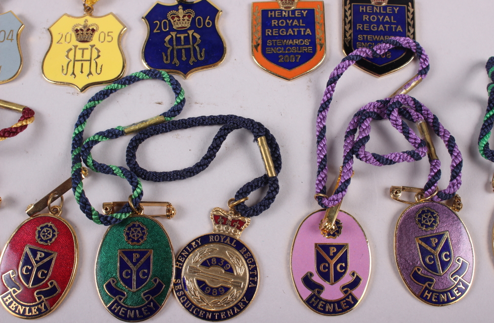 A collection of Henley Regatta badges, spanning years 1968-2008, fifty-two approx - Image 14 of 16
