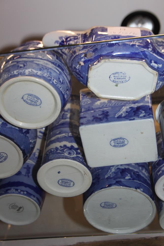 A Copeland Spode "Italian" pattern combination service, including bowls, teapots, teacups, a - Image 24 of 47