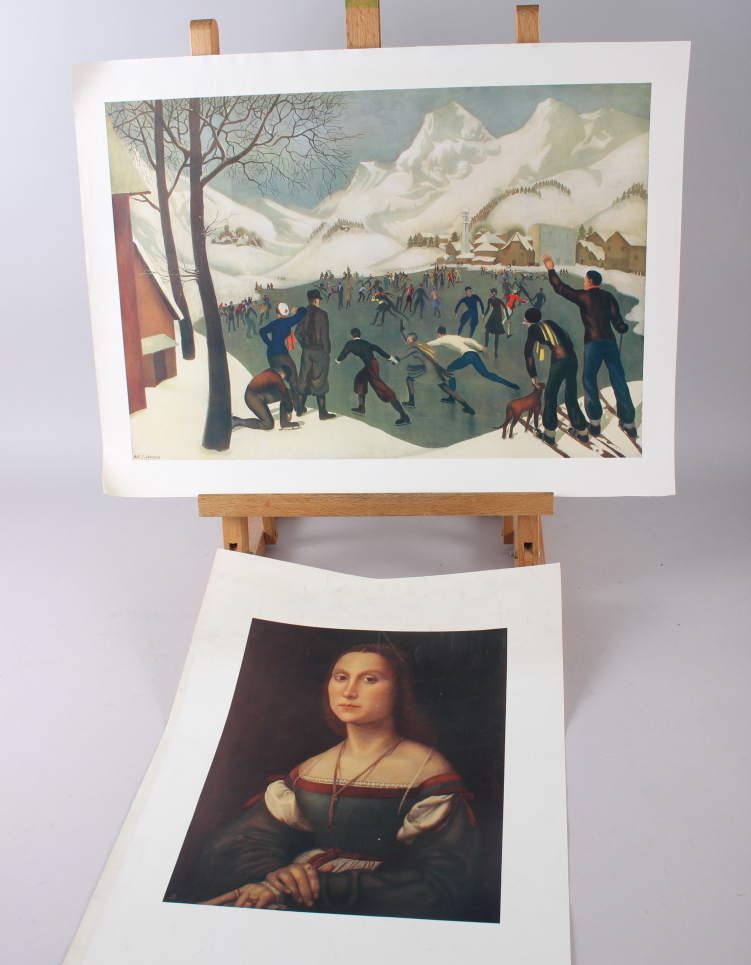 An assortment of unframed prints, in a box - Image 4 of 7
