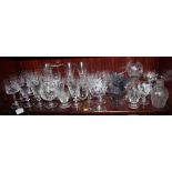 An assortment of drinking glasses