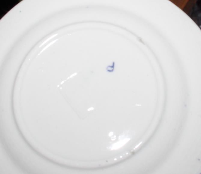 A 19th century Staffordshire blue and white transfer decorated miniature dinner service - Image 3 of 3