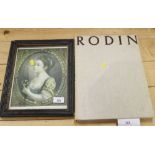 "Auguste Rodin" one vol illust, Phaidon edition pub George Allen & Unwin Ltd of London, and a