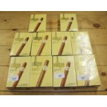 Twenty unopened packets of five Villager "Premium No1 Sumatra" cigars