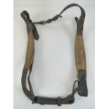 A set of MG34 / MG42 Lafette tripod padded leather straps.