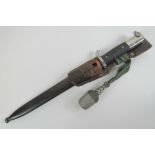 A WWII Thrid Reich Military Officers parade bayonet for the Mauser K98 rifle,