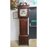 A Northern 8 day striking long cased clock,