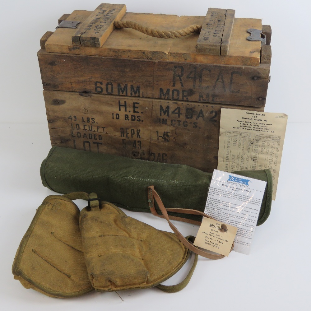 A US 60MM mortar transit case.