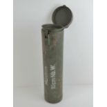 A German smoke munition transit case.