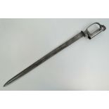 An 1830 East Indian Co, Miners & sappers bayonet with Indian catch, made by S. Hill.