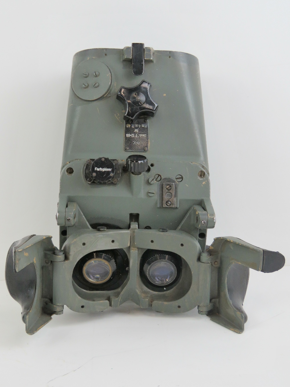 A WWII German Carl Zeiss Jena Blc Rm F 12X60 F r Em 4m R40 This 12X60 