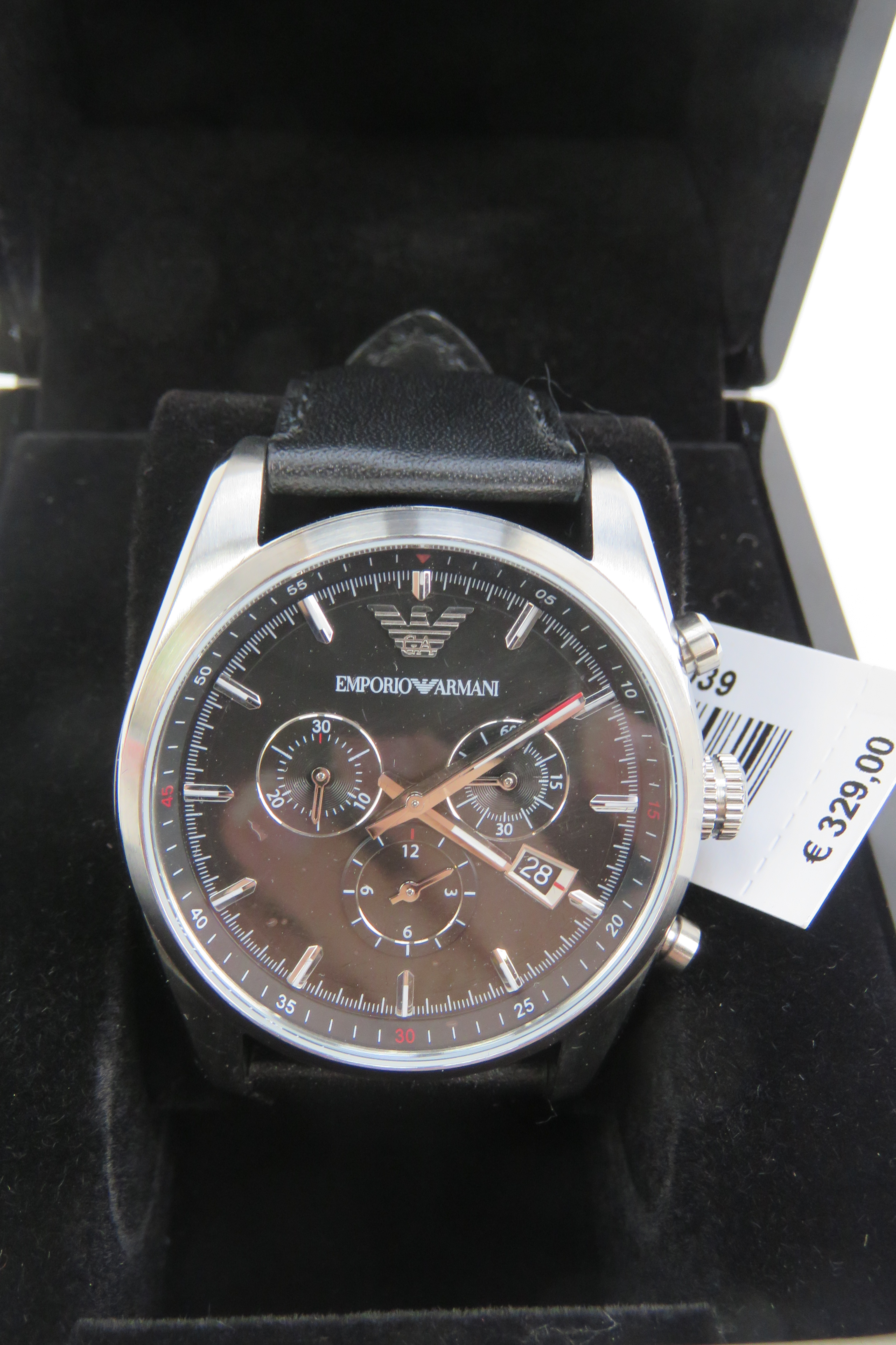 An Emporio Armani stainless steel wristw - Image 7 of 8