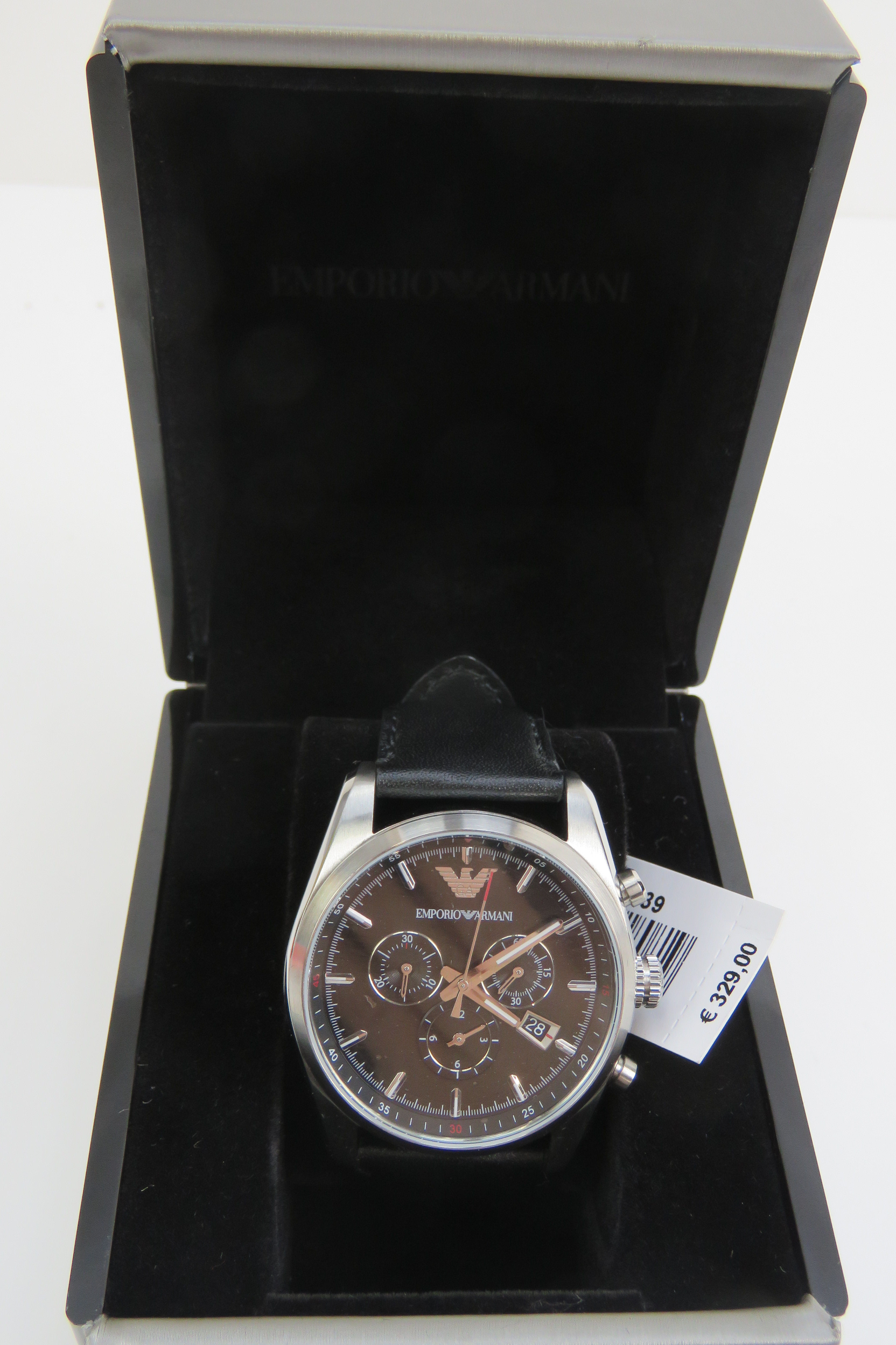An Emporio Armani stainless steel wristw - Image 2 of 8