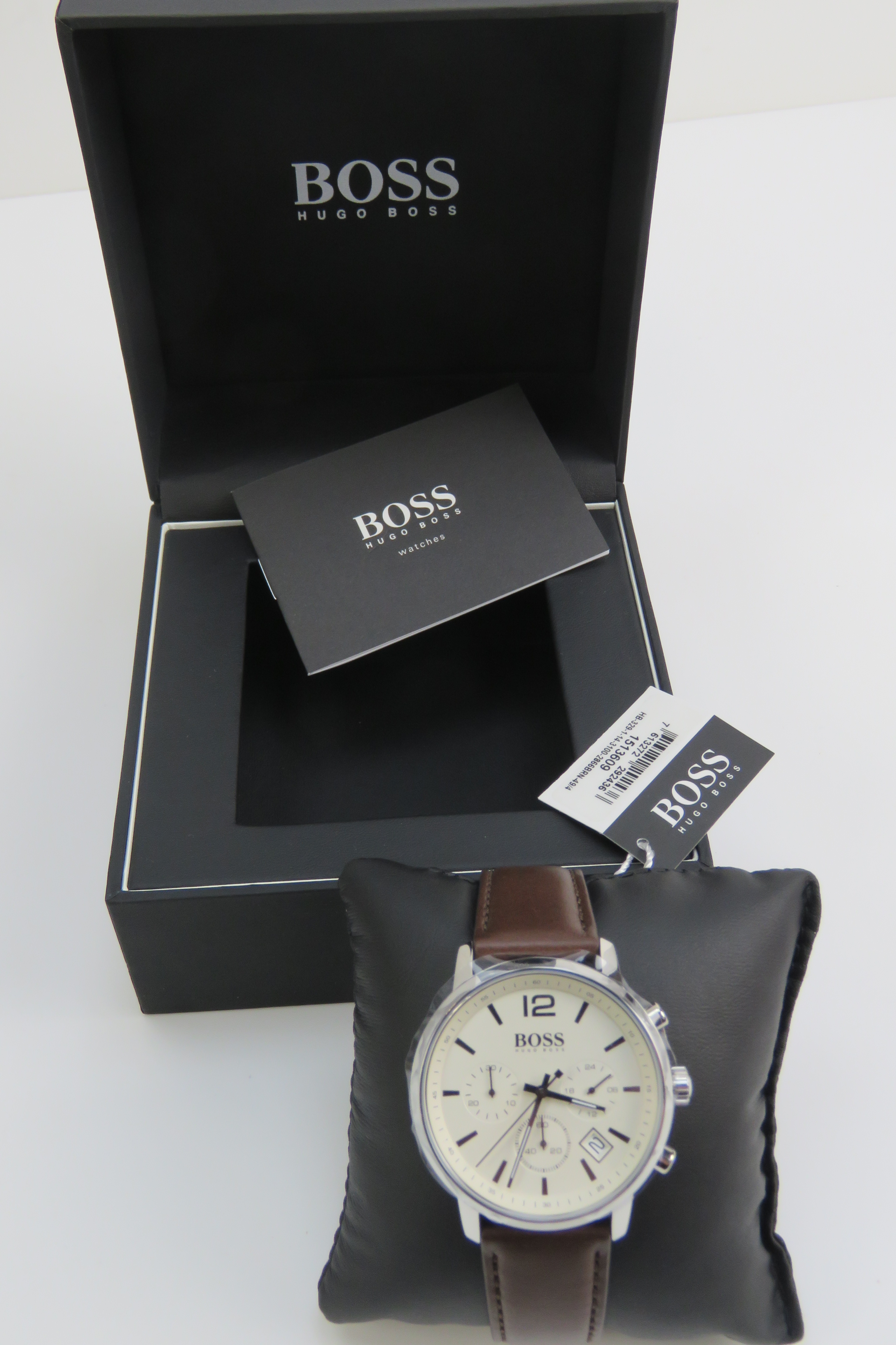 A Hugo Boss stainless steel wristwatch i