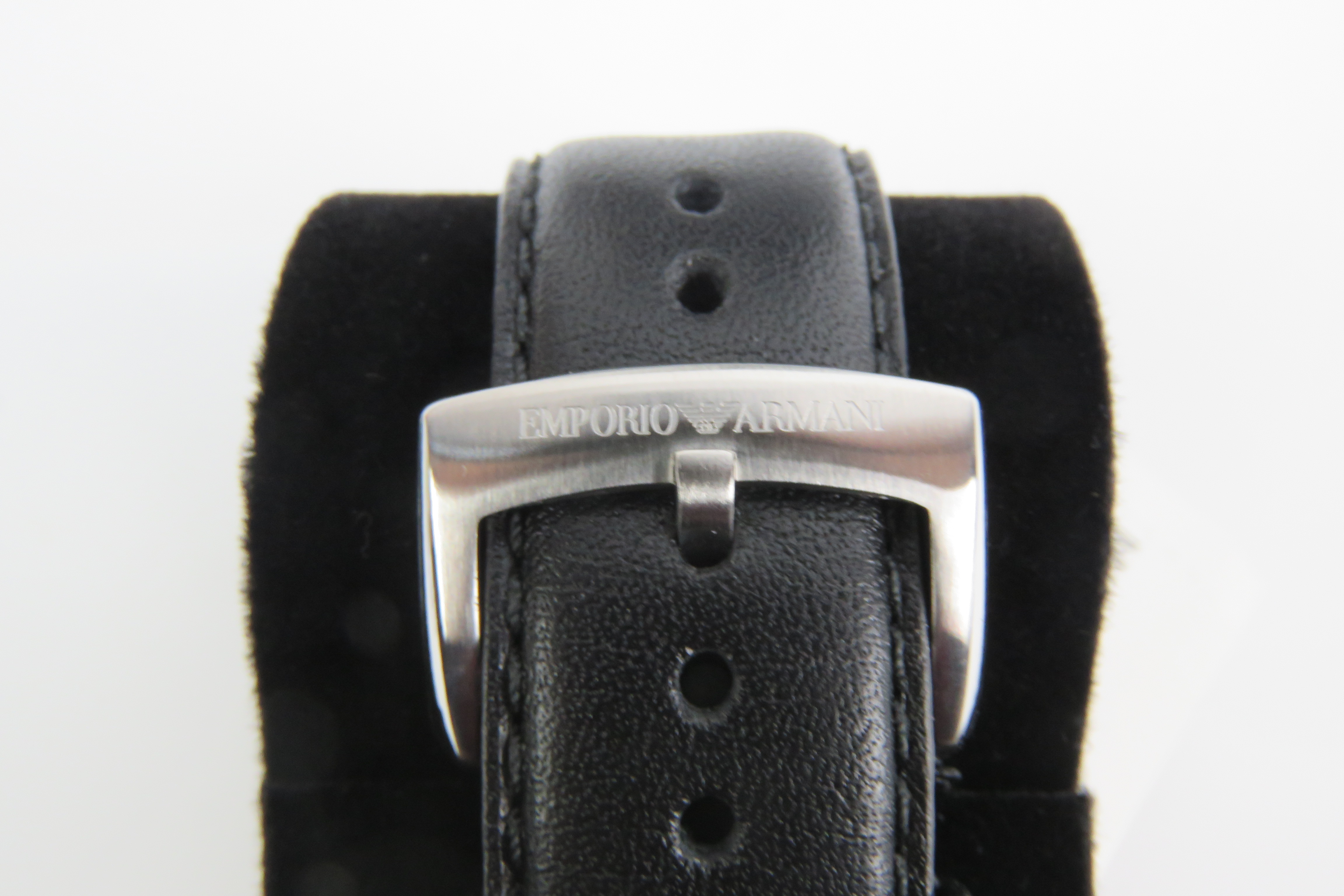 An Emporio Armani stainless steel wristw - Image 6 of 8