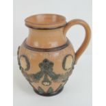 A Doulton Lambeth applied jug 'Bread at