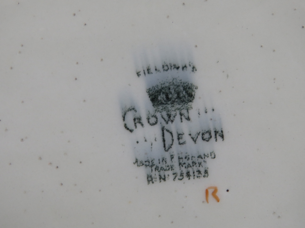 A quantity of assorted ceramic ware including Masons Ironstone jug, Fieldings Crown Devon plate, - Image 4 of 4