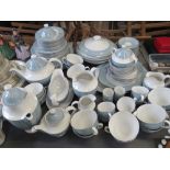 A large quantity of Royal Doulton Reflection tea and dinner ware.