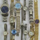 Twelve assorted wristwatches including; Ben Sherman, Sekonda, Limit, Excalibur, etc.