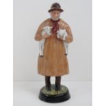 Doulton figurine; 'Lambing Time' HN1890, 22cm high.