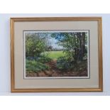 Watercolour and acrylic; 'Out from Everdon Stubbs' signed lower right Martin Taylor (B.