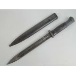 A WWII German K98 bayonet ,