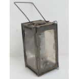 A WWI German folding trench lantern.