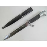 A WWII German K98 Parade bayonet made by