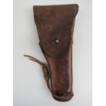 A US WWII holster for a M-1916 PATTERN .45 CAL 1911A1.