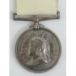 An Arctic medal with ribbon; British Arctic Expeditions of 1875-76, 'J. Cooper Pv OFFr 2 C? H.M.