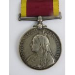 A 1900 China War medal with ribbon, 'A. Smith, STO., H.M.S Endymion' inscribed to edge.