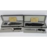 Two Boker magnum collection knifes in original boxes.