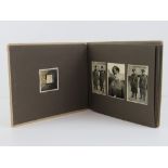 A German Infantry photo album containing photos of infantry soldiers.